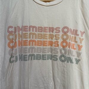 Crime Junkies Members Only Graphic Tee